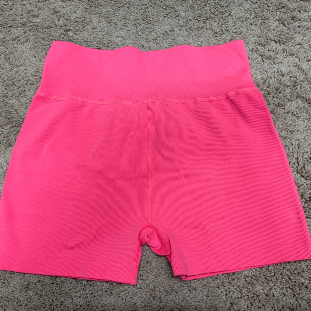 Bright Pink Women's Bike Shorts